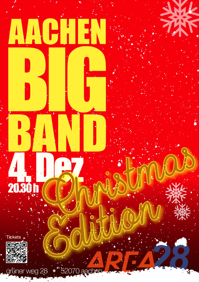Aachen Big Band in der Area 28. Mufab. Weihnachtskonzert