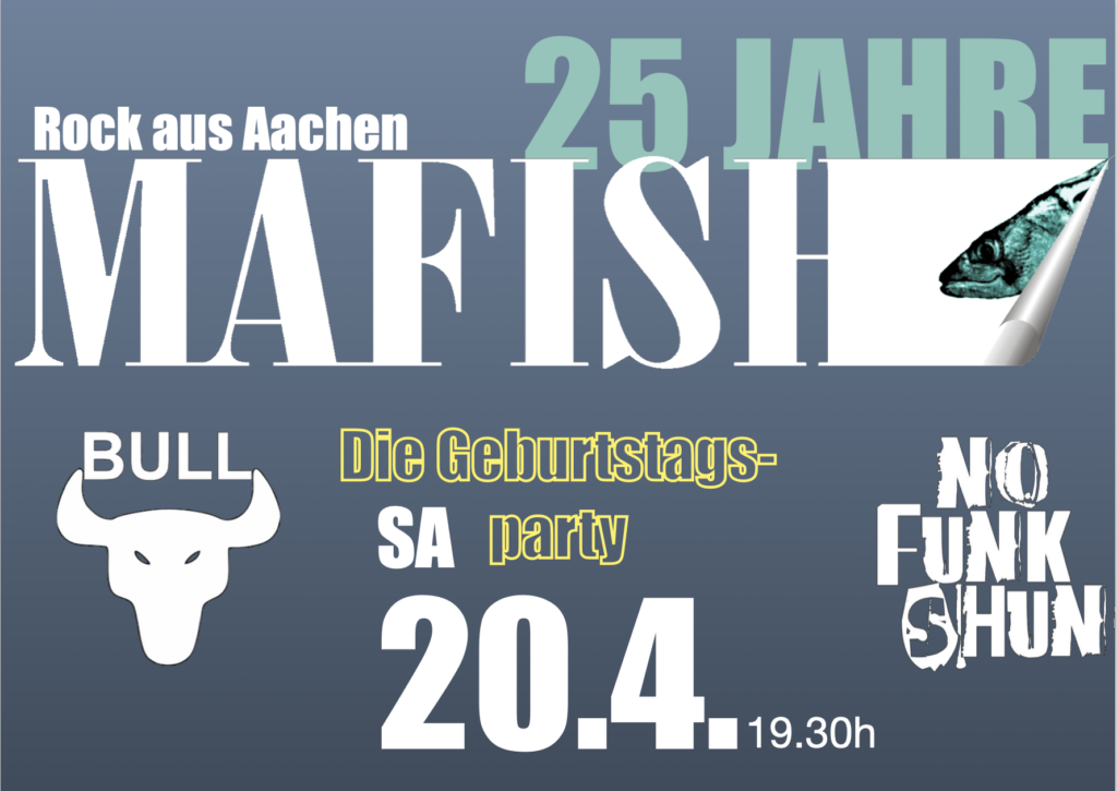 25 Jahre Mafish - die Party in der Area28