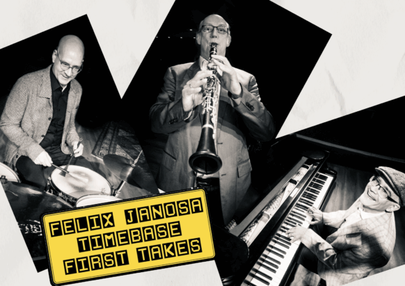 Felix Janosa -Timebase Trio live Video-Dreh in der Area 28